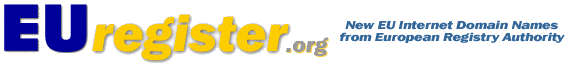 EUregister.org - Pre-register an eu domain now!